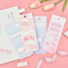 GZ Korean Creative Stationery Convenience Paste Peter Rat Alice Fairy Rabbit Flete Cuckoo Bunny Paradise 6 times N times to sign