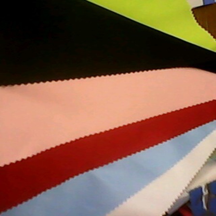 厂家直销90D*21S涤锦棉布料磨毛2/2斜纹防水静电男女服装服饰用布