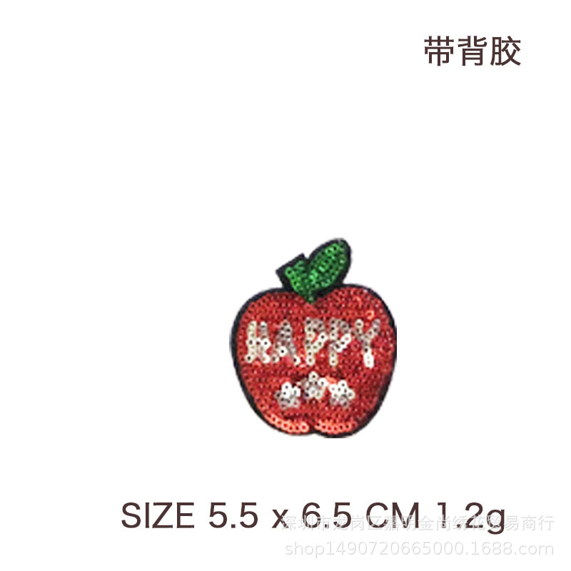 各种各样水果布贴