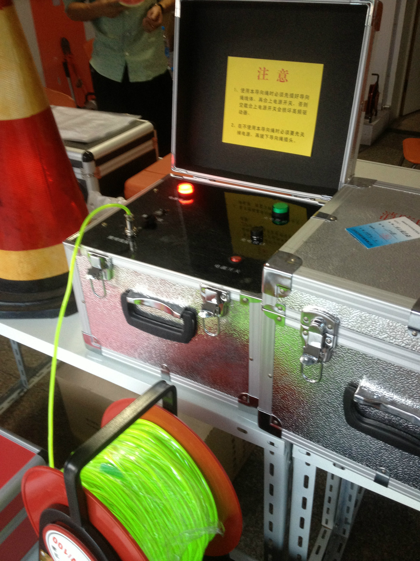 消防救生照明线  救生引导发光绳  消防电子荧光导向绳