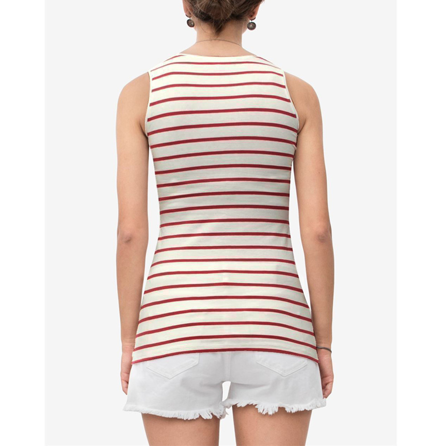 Hot-selling Maternity T-shirts, European And American Striped Vests, Sleeveless Nursing Clothes For Women_ecoleips.com