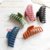 Matte crab pin, cute universal hair accessory, Korean style, simple and elegant design