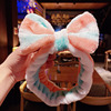 Headband for face washing, hair accessory with bow, internet celebrity