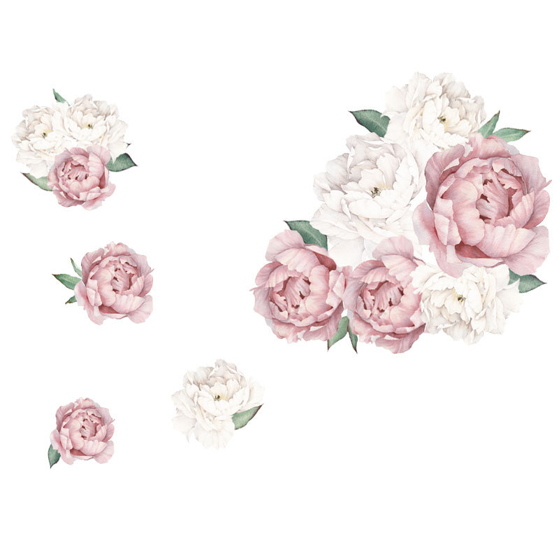 Pegatinas De Pared Creativas De La Serie Peony display picture 2