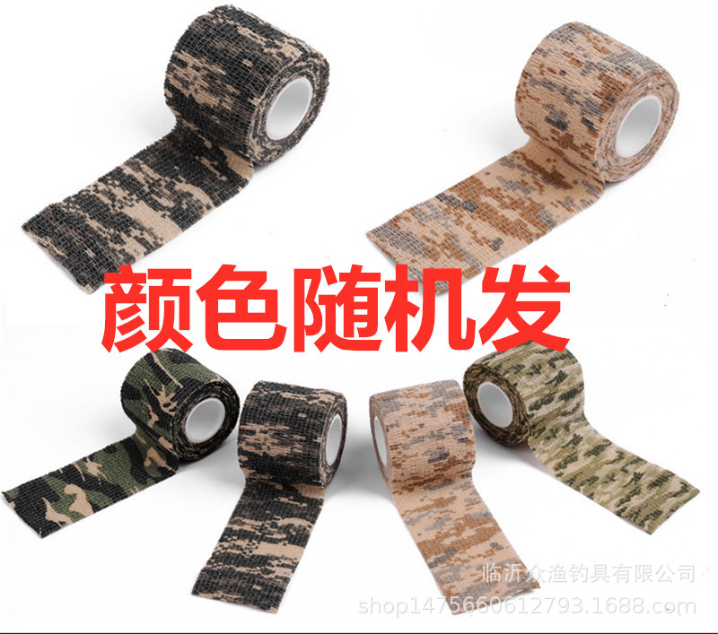 Self-adhesive slingshot