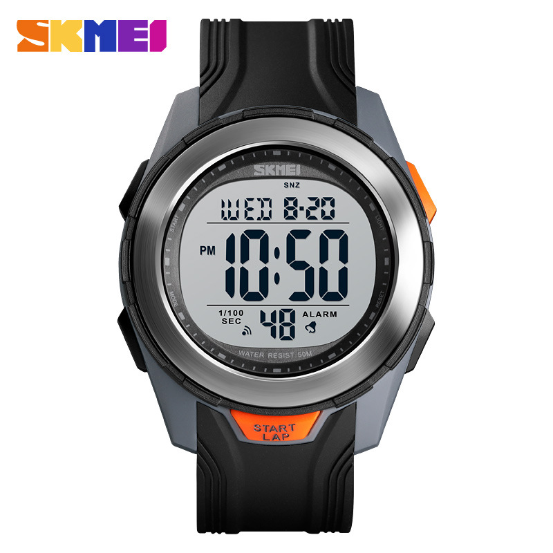 Skmei estudiante deportes al aire libre pantalla digital reloj electrónico moda retroiluminación pareja nuevo reloj electrónico impermeable 1503