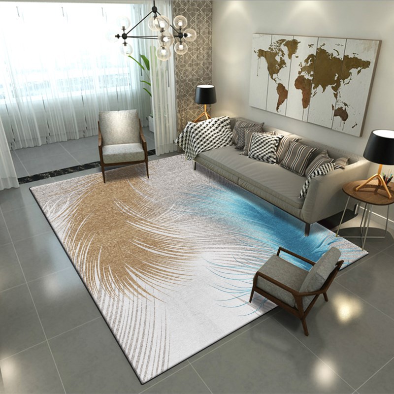 Modern minimalist living room carpet Nor...