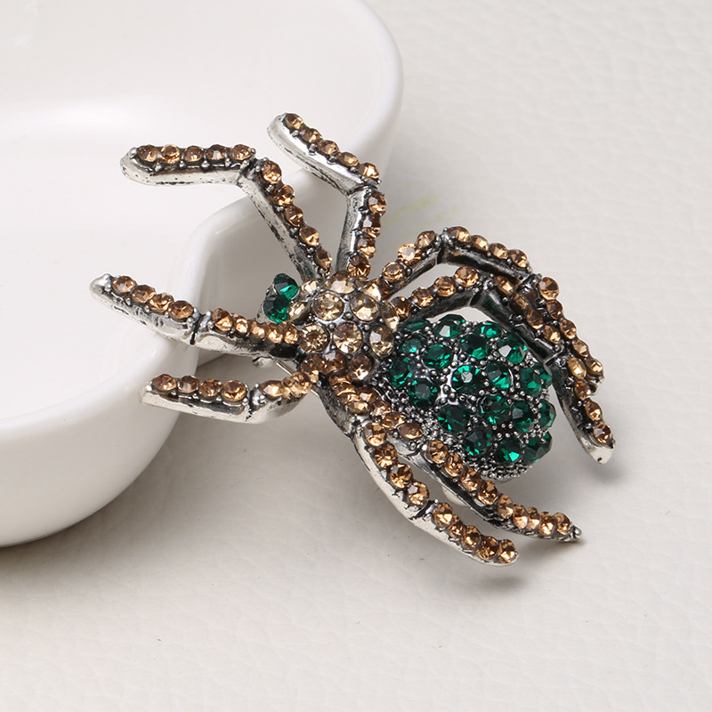 20g Weight Artificial Diamond Inlay Material Brooches Classification Holiday Occasion Alloy Material Animal Pattern Women's Gender Inlay Design Funny Style Funny Pin Animal Alloy Inlay Artificial Diamond Women's Brooches 17