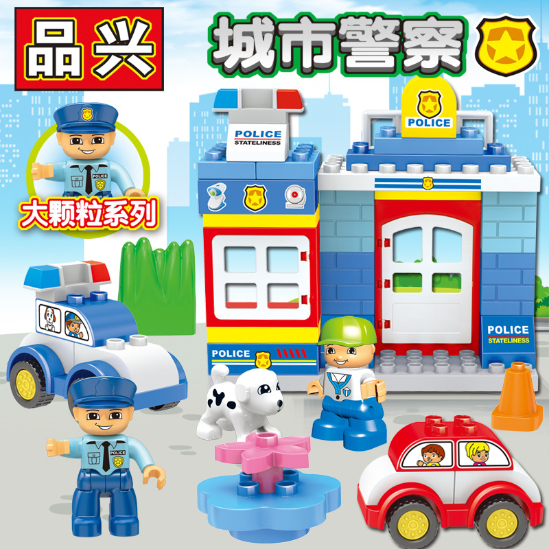 Lego, пластиковый конструктор, игрушка, полиция, раннее развитие