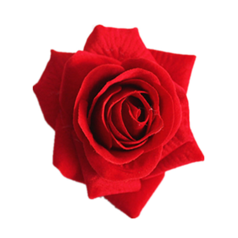 Realistic props lapel pin, handmade, roses, flowered