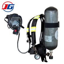 消防正压式空气呼吸器RHZKF6.8L呼吸器 救生验厂碳纤维空气呼吸器