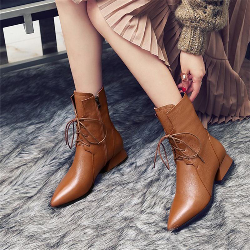 Bottes femme en PU artificiel - Ref 3355240 Image 1