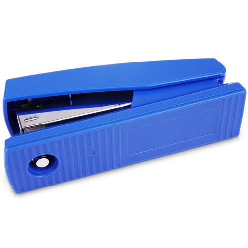 Powerful 0425 Stapler 12# Economical and Durable Stapler/Booker Black Blue White Desktop Medium Size
