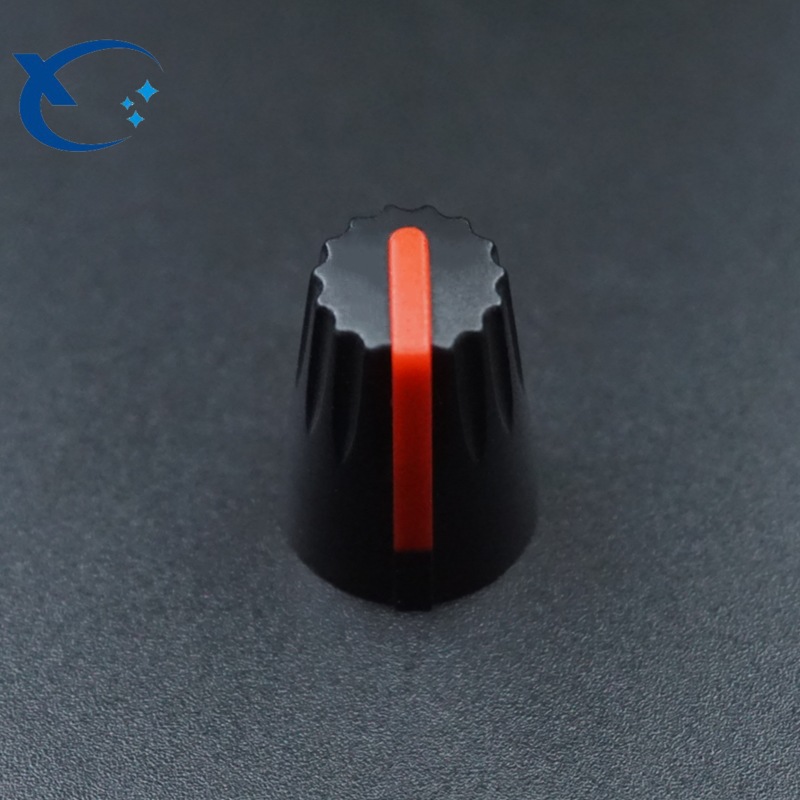 HJ-103#双色旋钮 148开关调速电位器 塑料调节旋钮 花轴塑料旋钮