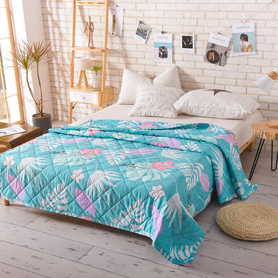 2019新款夏季磨毛夏被 儿童夏凉被绗缝被空调被礼品被  批发定制