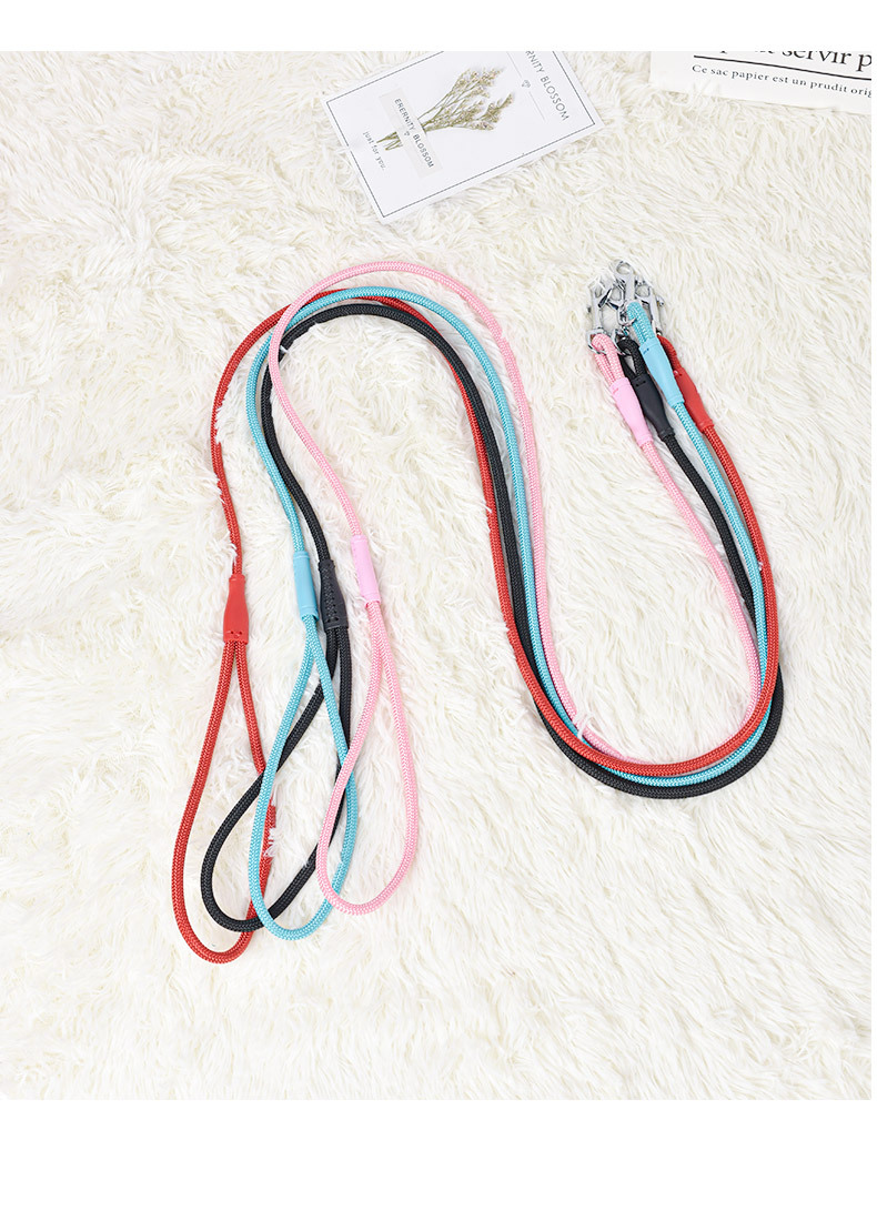 Psm New Dog Hand Holding Rope Dog Leash Dog Chain Golden Retriever Rope Pet Supplies Nylon Reflective Comfortable