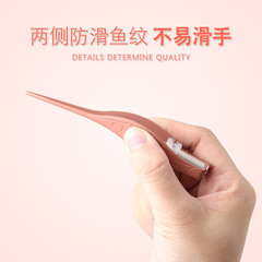 Factory direct sales children's luminous ear spoon baby earwax tweezers visible lighted ear scoop ear cleaner ear picking tool