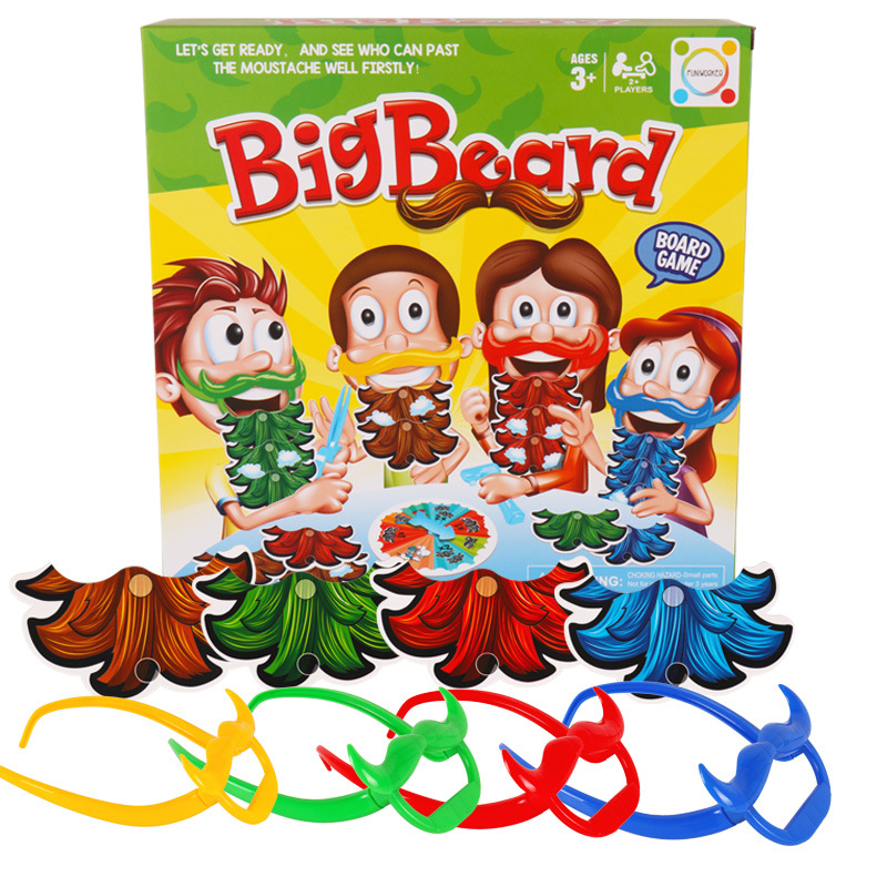 Trick Trump Cut the Bearded Game Turn on the Turban Turbid Desktop Toys BIG BEA