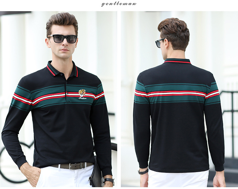 Polo homme en coton - Ref 3442898 Image 16