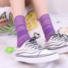 Colored brand retro summer thin knee socks, mid-length