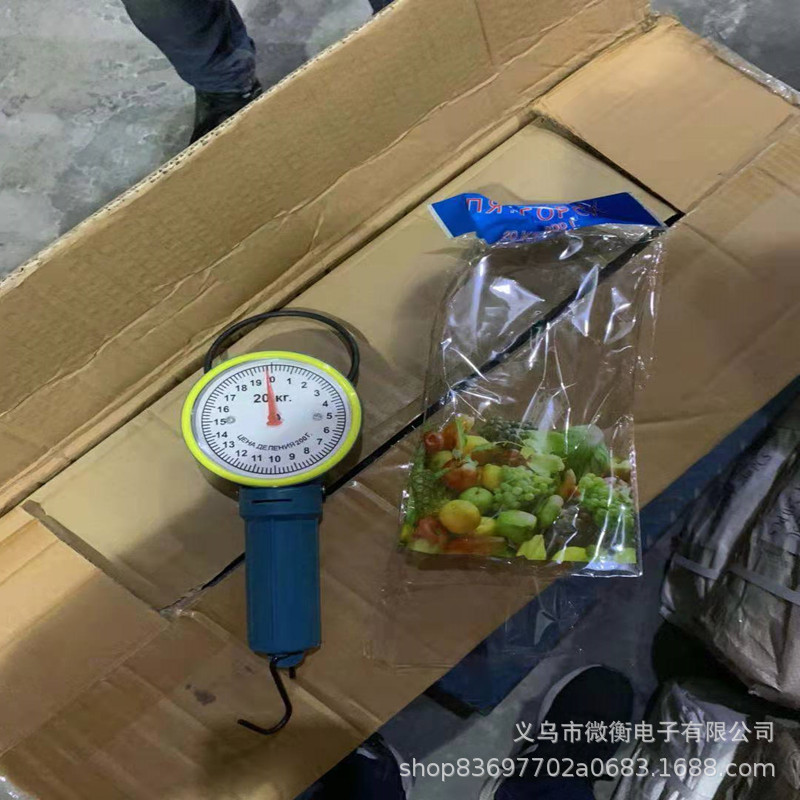 2019 nueva escala portátil rusa escala de equipaje 20 kg escala de pesca antigua escala de primavera