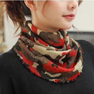 upgrade Ear hanging Amazing Magic Collar Extended Edition summer Sunscreen Scarf Versatile scarf Jacobs Socket