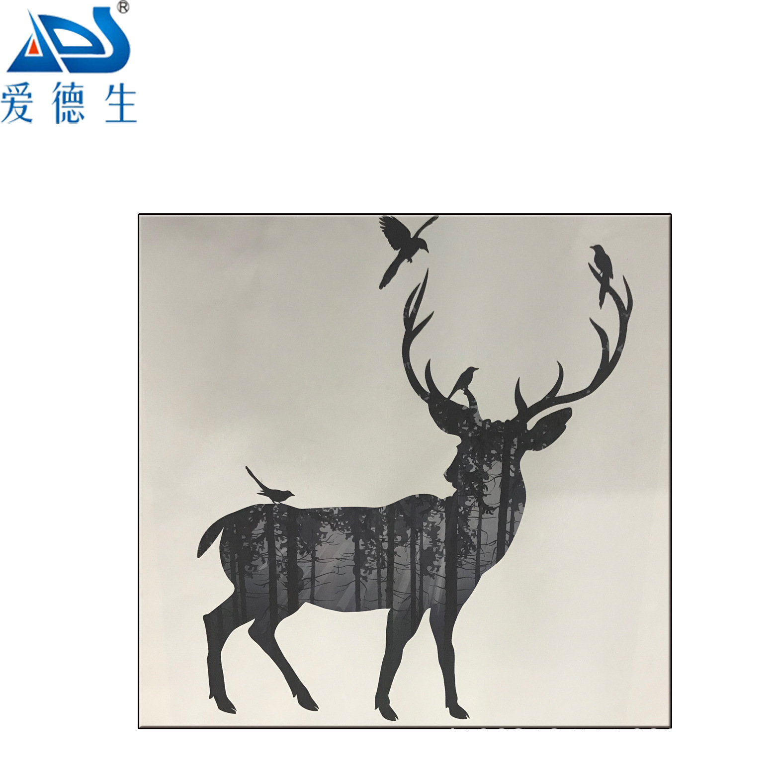 1义乌厂家油性水性装饰画uv打印机个性定制唯美装饰画数码印花机