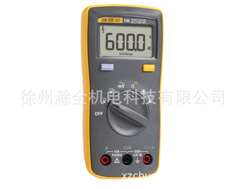 美国FLUKE福禄克F106掌上电工数字万用表