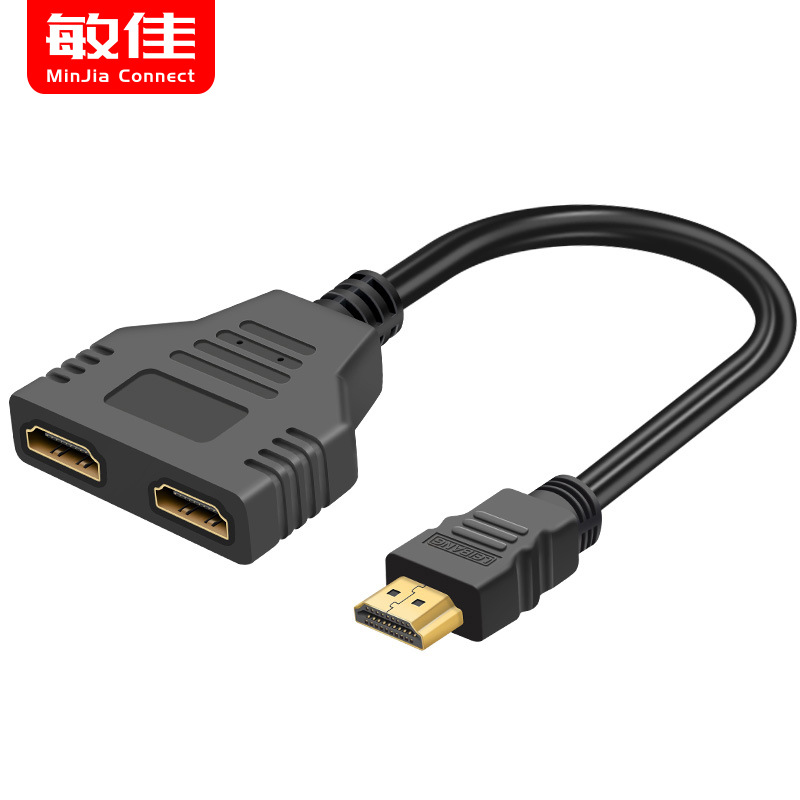 HDMI splitter 1 in 2 out 4K digital high-definition video switcher…