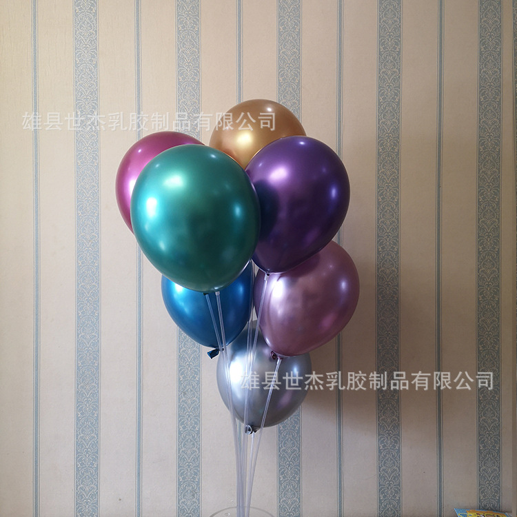 Manufacturer supplies 10-inch 12-inch metal balloons round chrome…