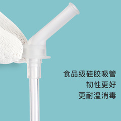 杯具熊吸管杯子便攜有手柄兩用背帶學飲杯可愛寶寶夏季直吸幼兒園