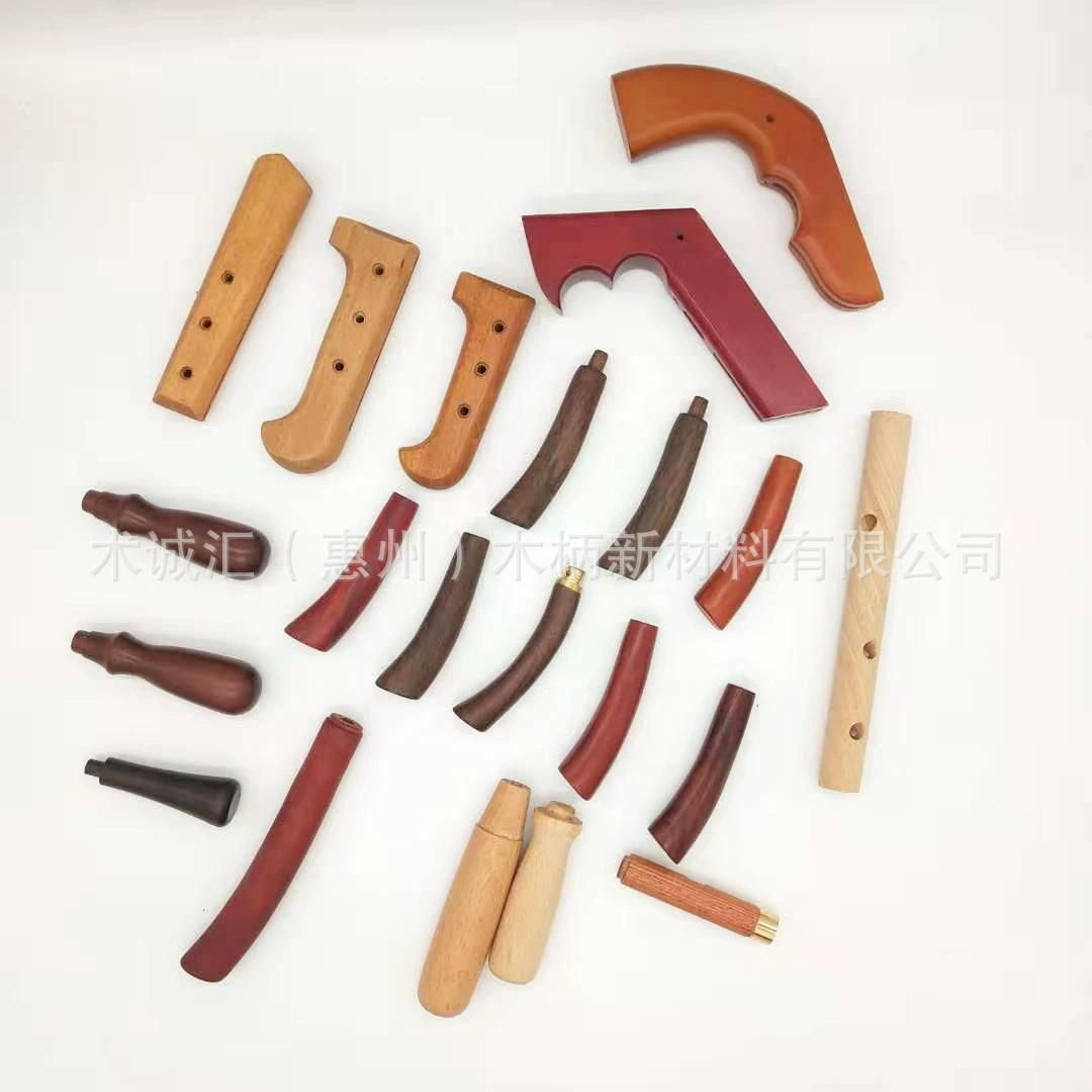 Wooden handle from natural wood, kitchenware, knife, custom-made