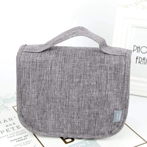 Travel Cation Toiletry Bag, Wall-Mounted Portable Oxford Cloth Men's Hook-Up Makeup Pouch, Cross-Border Home Storage Organizer