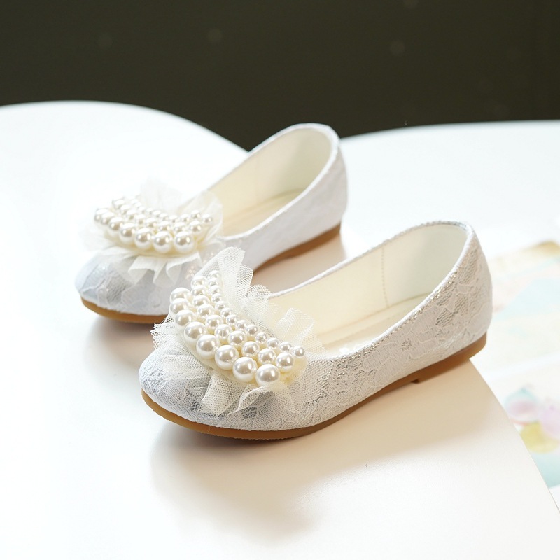New lace children's shoes European and A...