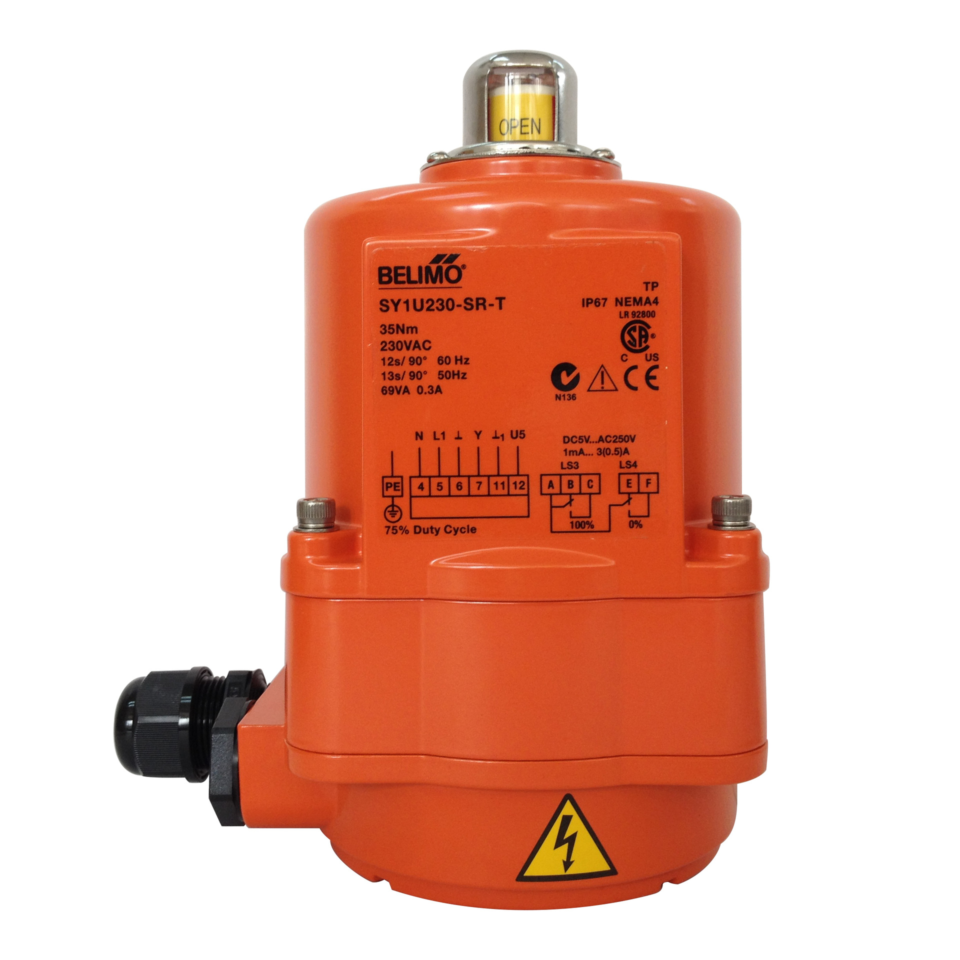 ��ʿbelimo�綯����ִ���� SY1ϵ�е綯���������� ����ı��װ