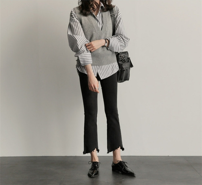 Gilet femme en Tricot - Ref 3316883 Image 4