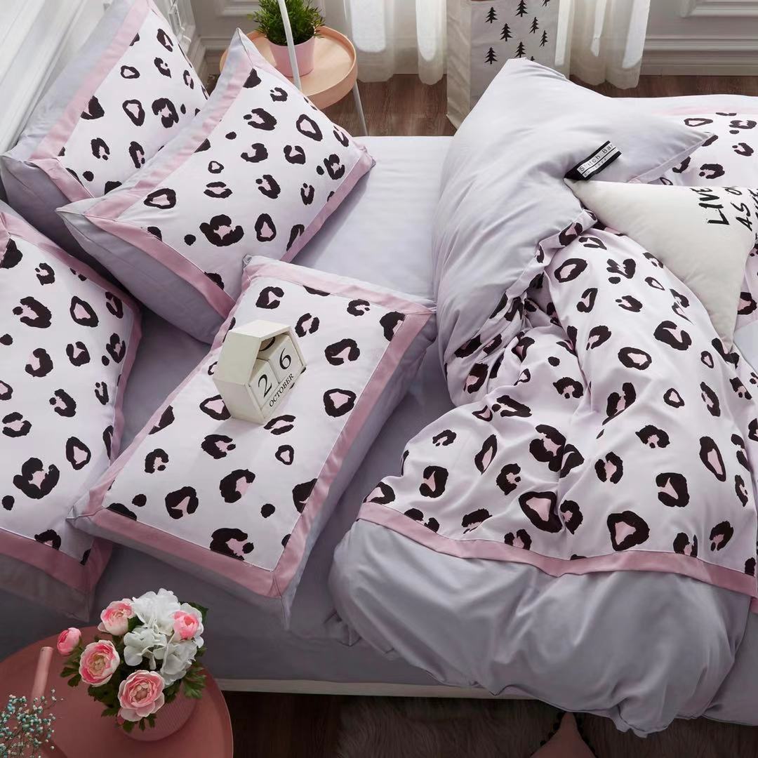 Generation network Korean Edition Four piece suit pure cotton Bedclothes Anna Rich Four piece suit Explosive money wholesale