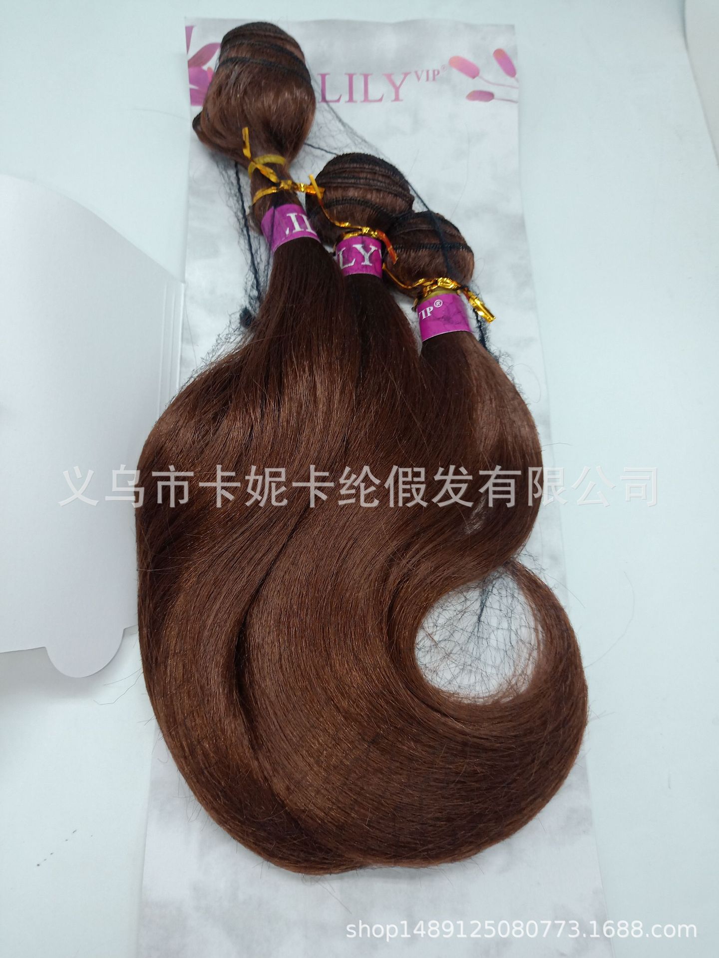 Cortina de cabello simple para pelucas de cabello de gran rollo de diferentes longitudes