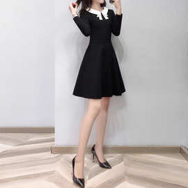 新款韩版修身显瘦连衣裙2019夏装制服房地产酒店前台工装工作服女