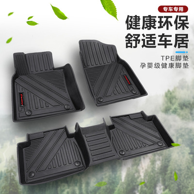 适用丰田汉兰达霸道普拉多兰德酷路泽亚洲龙汽车专用双层丝圈脚垫