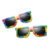 Rainbow sunglasses, glasses solar-powered, 2023