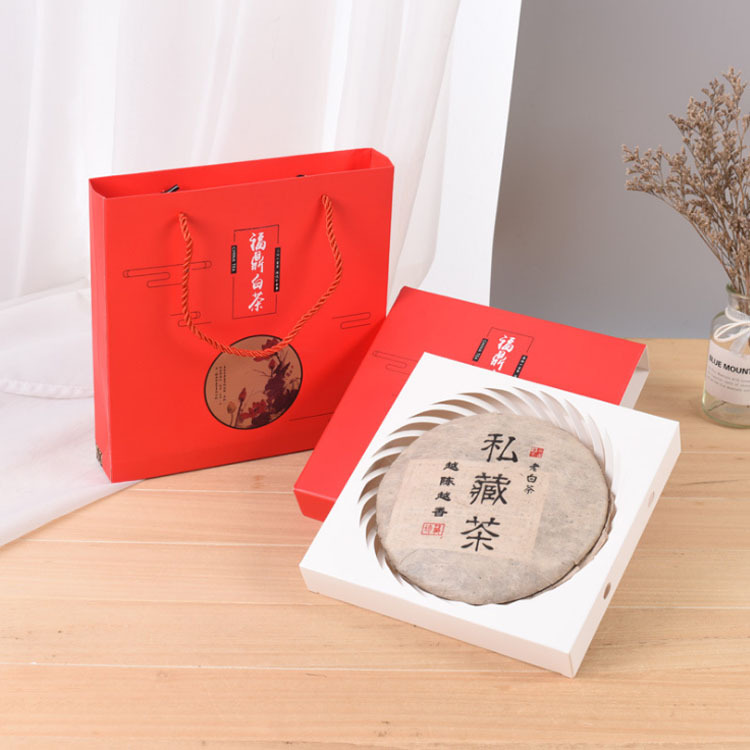 厂家批发福鼎白茶礼盒 茶叶包装盒普洱茶饼包装礼品盒盒子印刷