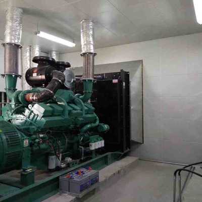 珠海发电房消音工程公司 发电机组环保消声净化 发电机组降噪处理|ru