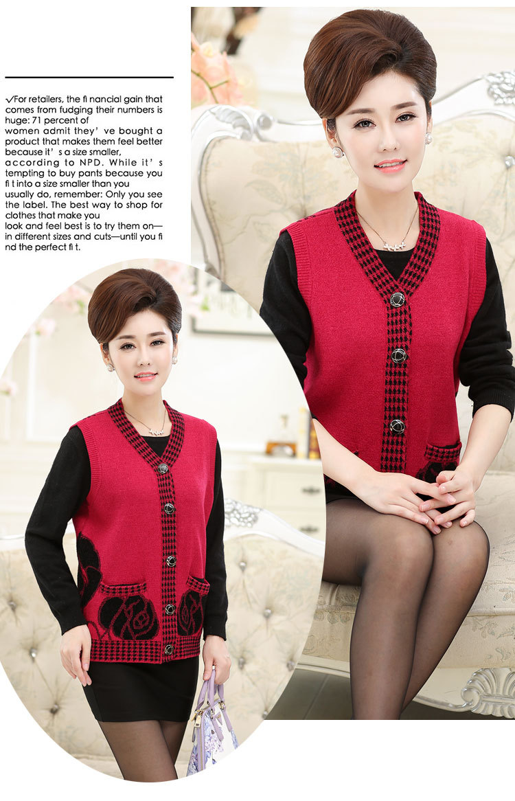 Gilet femme en Laine - Ref 3317338 Image 30