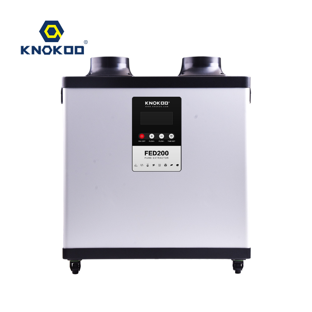 200W数显焊锡排烟机激光打标吸烟仪艾灸烟雾净化过滤器