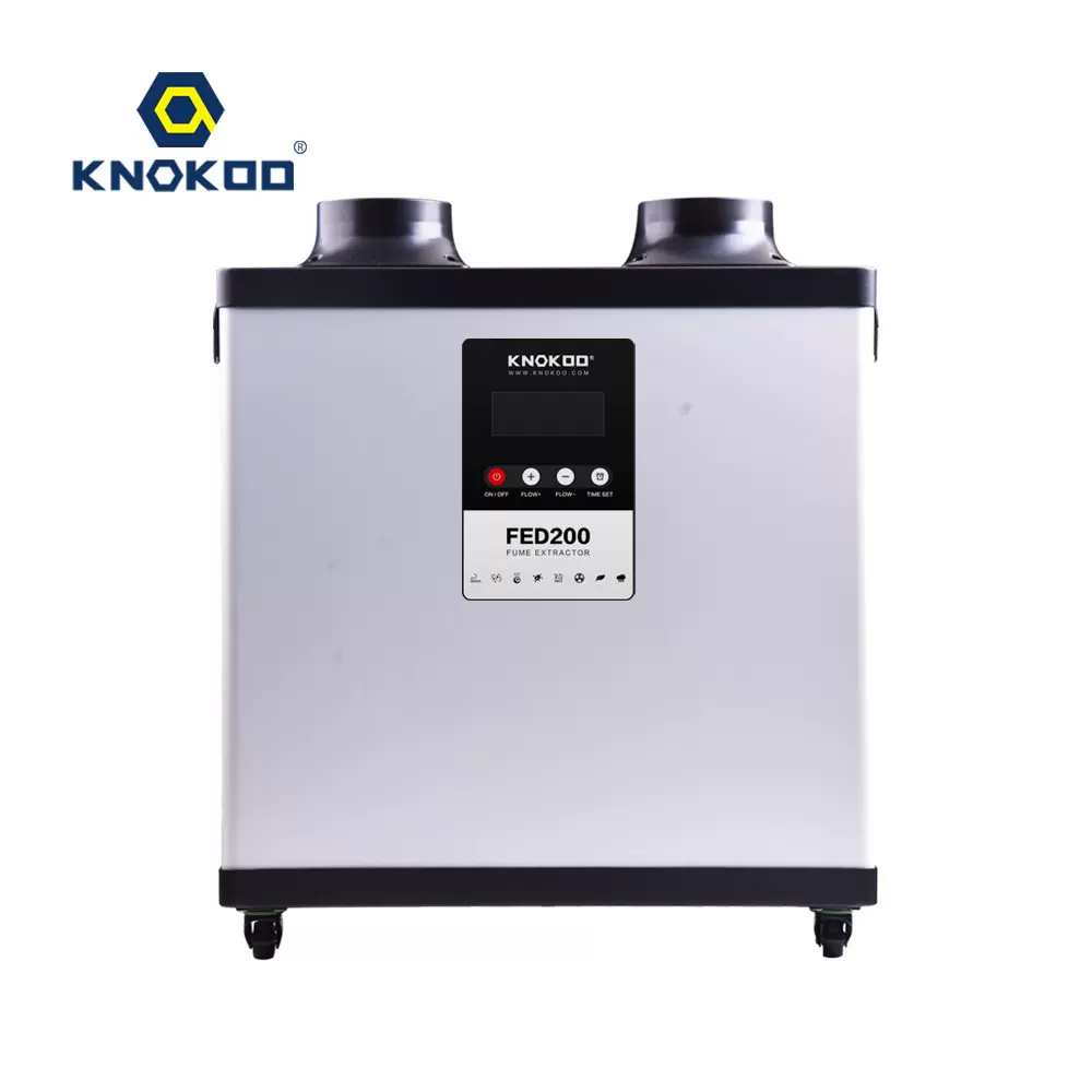 200W数显焊锡排烟机激光打标吸烟仪艾灸烟雾净化过滤器