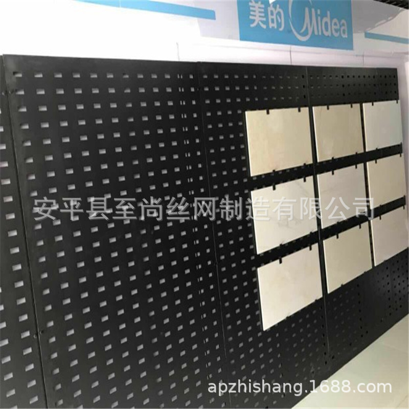 冲孔网板 镀锌钢板冲孔网 展厅装修展示架