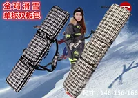 Одинарная и двойная сумка для лыжных досок с колесами Сумка Для лыжной обуви Gulu Двойная сумка для переноски на одно плечо Двойная сумка для досок