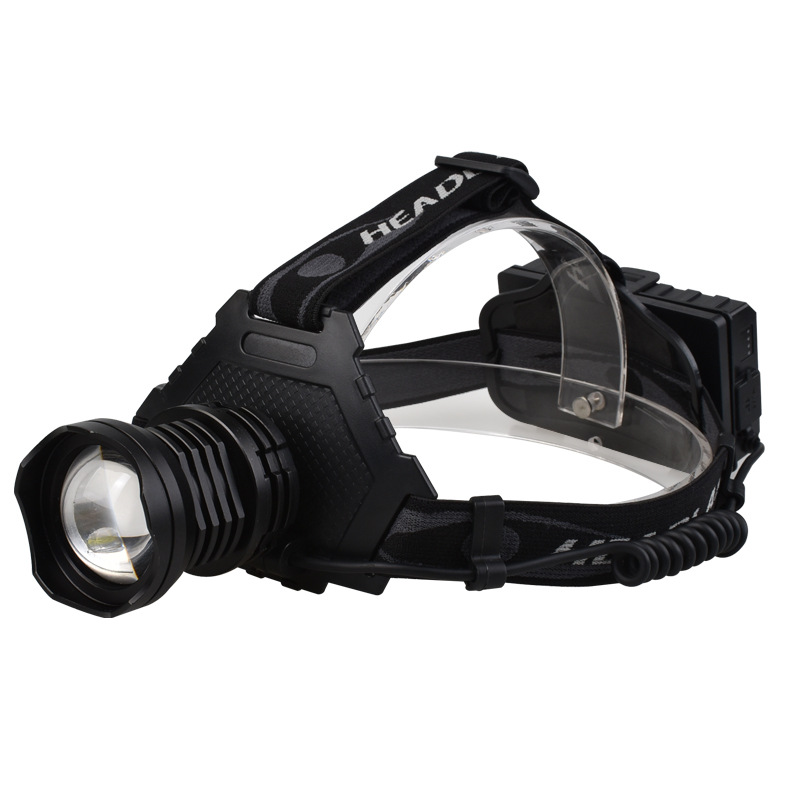 Cross -border retail high -power multifunctional charging headlights…