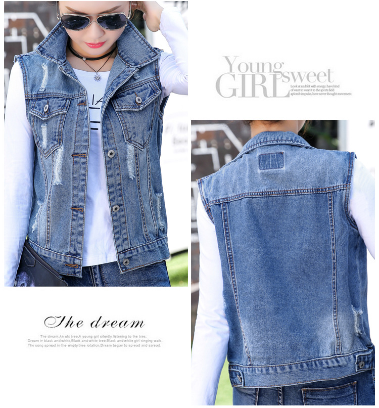 Gilet femme NAROS en Cow-boy - Ref 3316363 Image 12